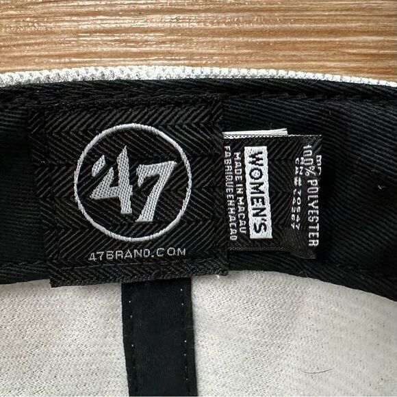 47 Brand Metallic Vegas Golden Knights Adjustable Women’s Hat - Picture 10 of 11